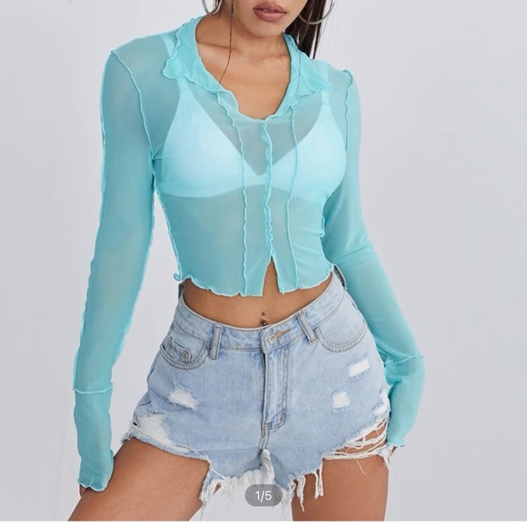 2 SHEIN tops never worn - Picture 2 of 2